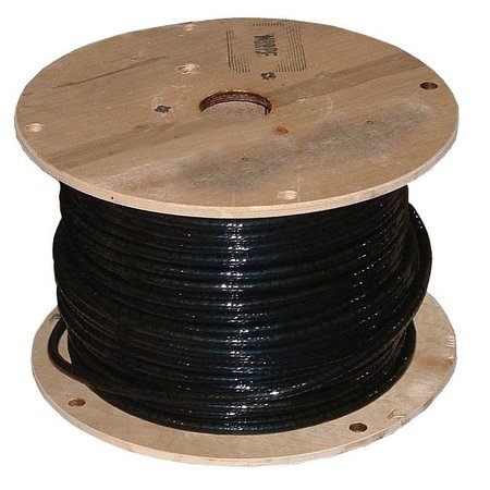 SOUTHWIRE Building Wire, 20 AWG Wire, 1 Conductor, 500 ft L, Copper Conductor, Nylon Sheath 2/OBK-STRX500